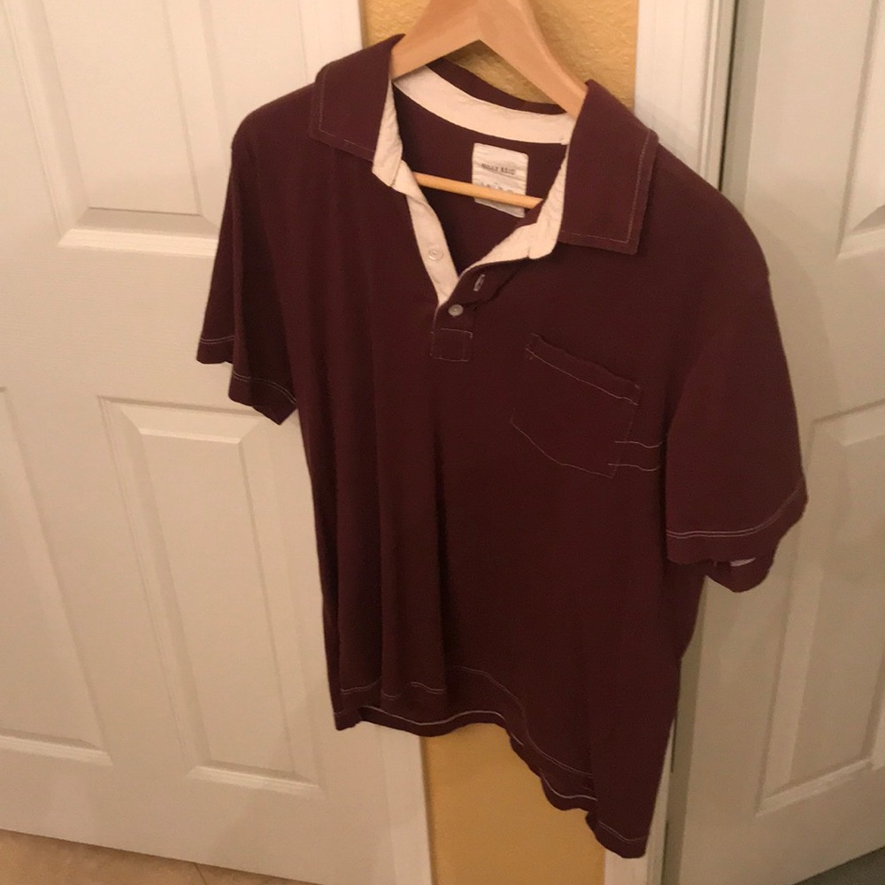 Billy Reid Pensacola polo.  L.  Slim fit.